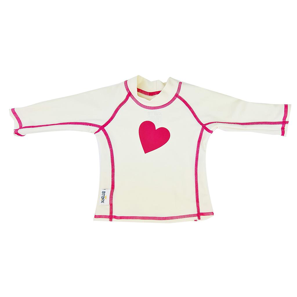 CAMISETA BTBOX SUMMER 2023 UPF 50+ M/L CORAZONES 6-12 MESES