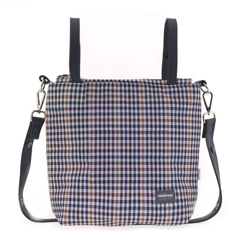 BOLSO PANERA VICTORIA VICHY 12X40X35 CM