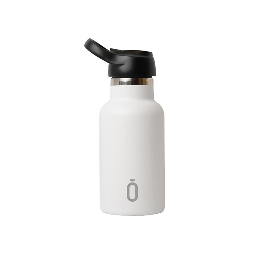 BOTELLA TERMICA RUNBOTT 350ML +TAPON SPORT PLAIN BLANCO
