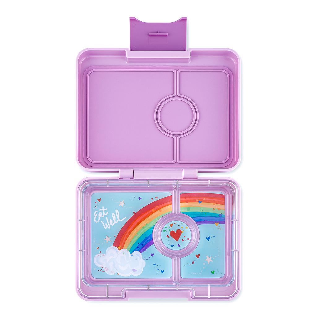YUMBOX SNACK 3C LULU PURPLE+RAINBOW