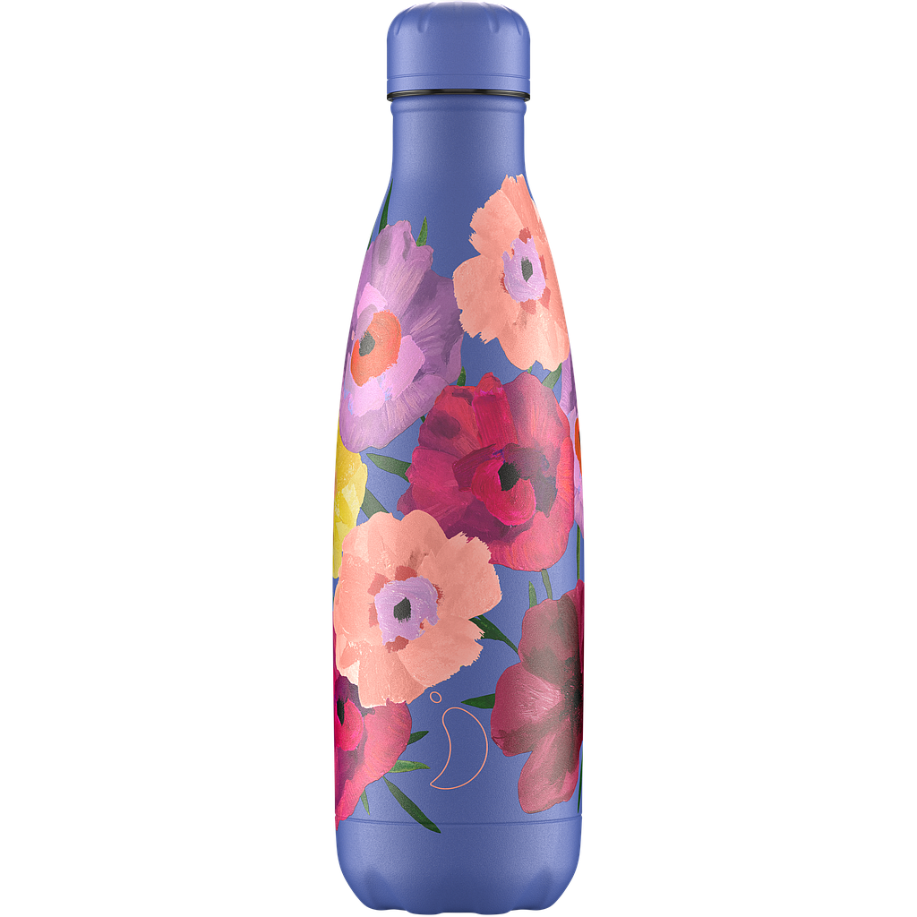 BOTELLA CHILLY'S 500ML FLORALES MAXI POPPY