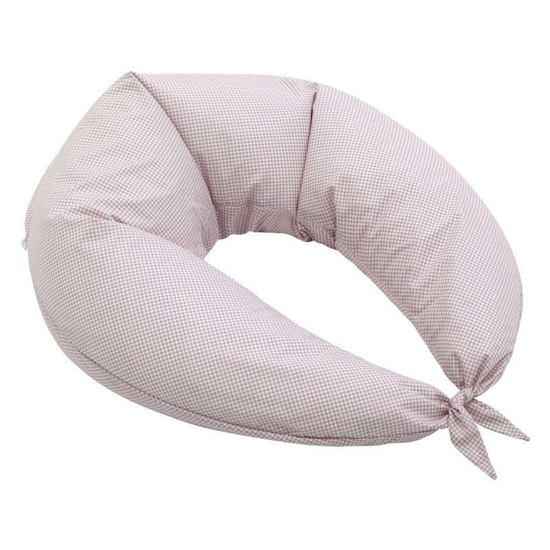 ALMOHADA DE LACTANCIA LUNA MINI WINDSORD ROSA