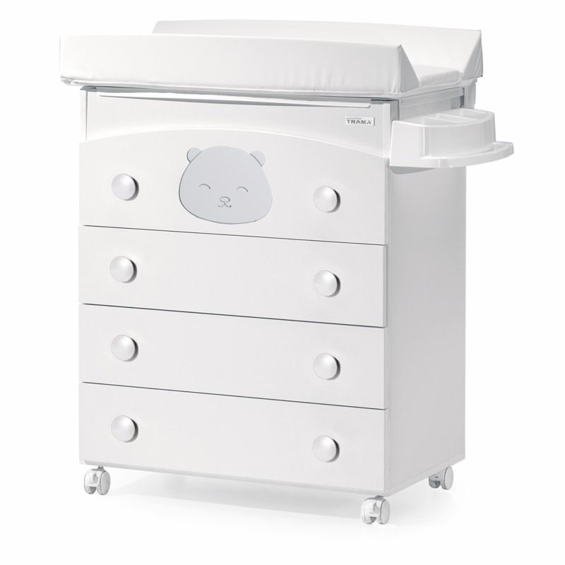MUEBLE BAÑERA DREAM BEAR BLANCO/GRIS