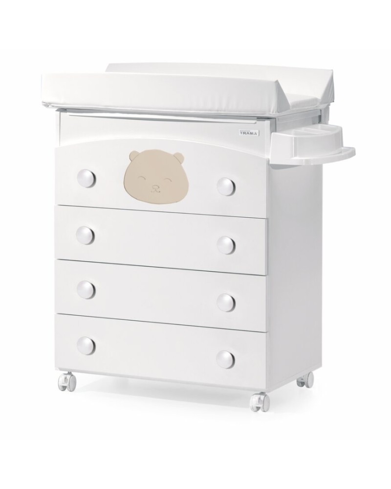 MUEBLE BAÑERA DREAM BEAR BLANCO/TIERRA