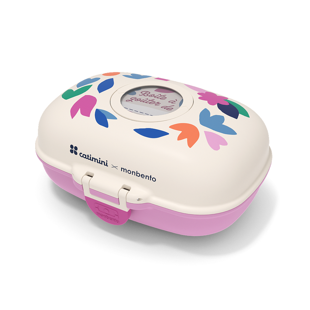 CAJA MERIENDA MONBENTO GRAM CATIMINI ROSA CREAM