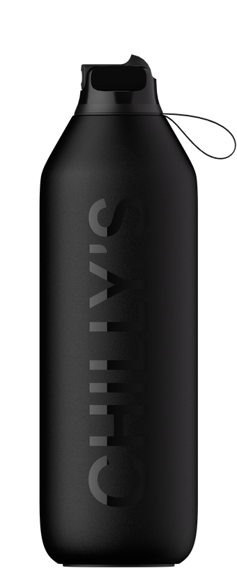BOTELLA CHILLY´S SERIE 2 FLIP 1000ML NEGRO