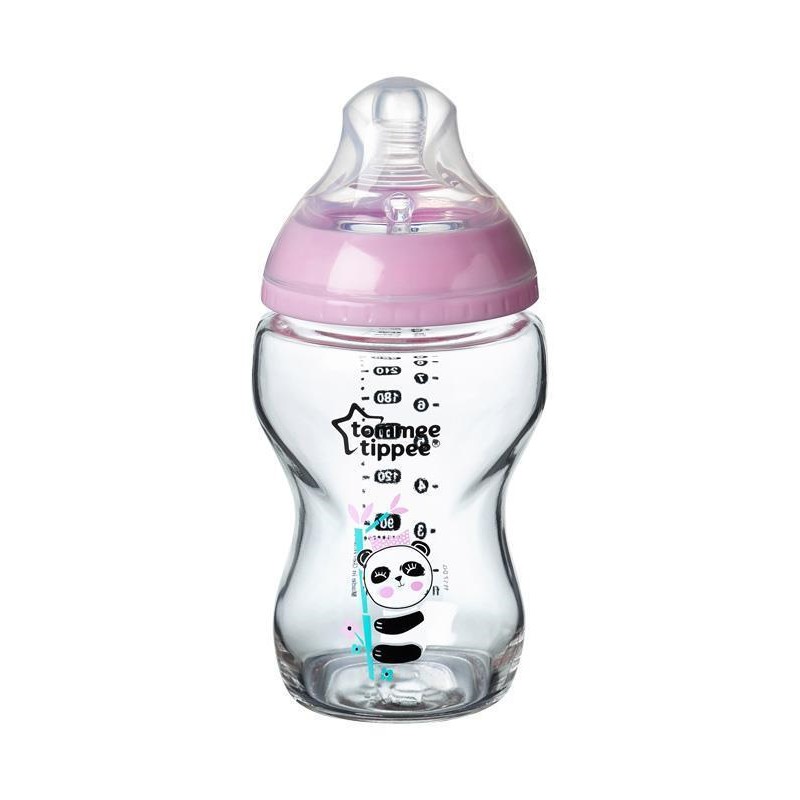 BIBERON CTN CRISTAL 250ML niña