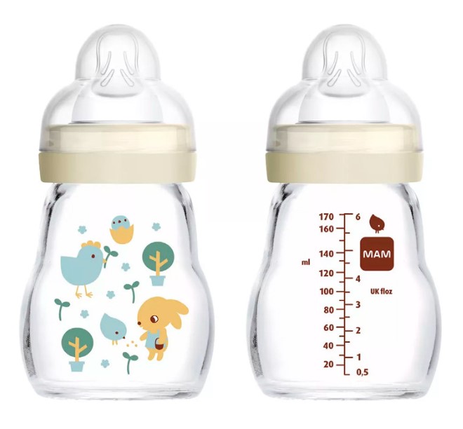 MAM BIBERON CRISTAL FEEL GOOD +0M 170ML neutro