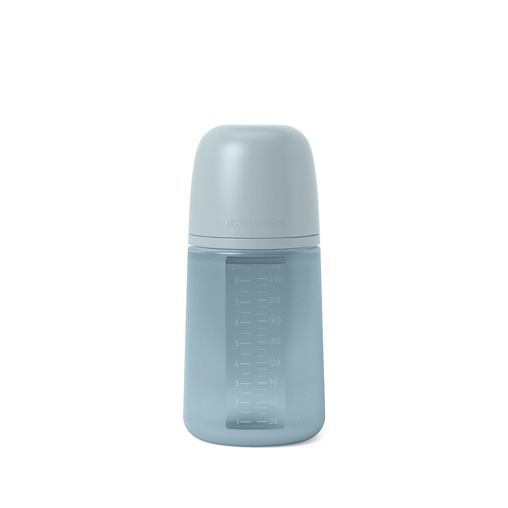 BIBERON SILICONA 240ML FISIOLOGICA SX PRO FM AZUL I3 +3M