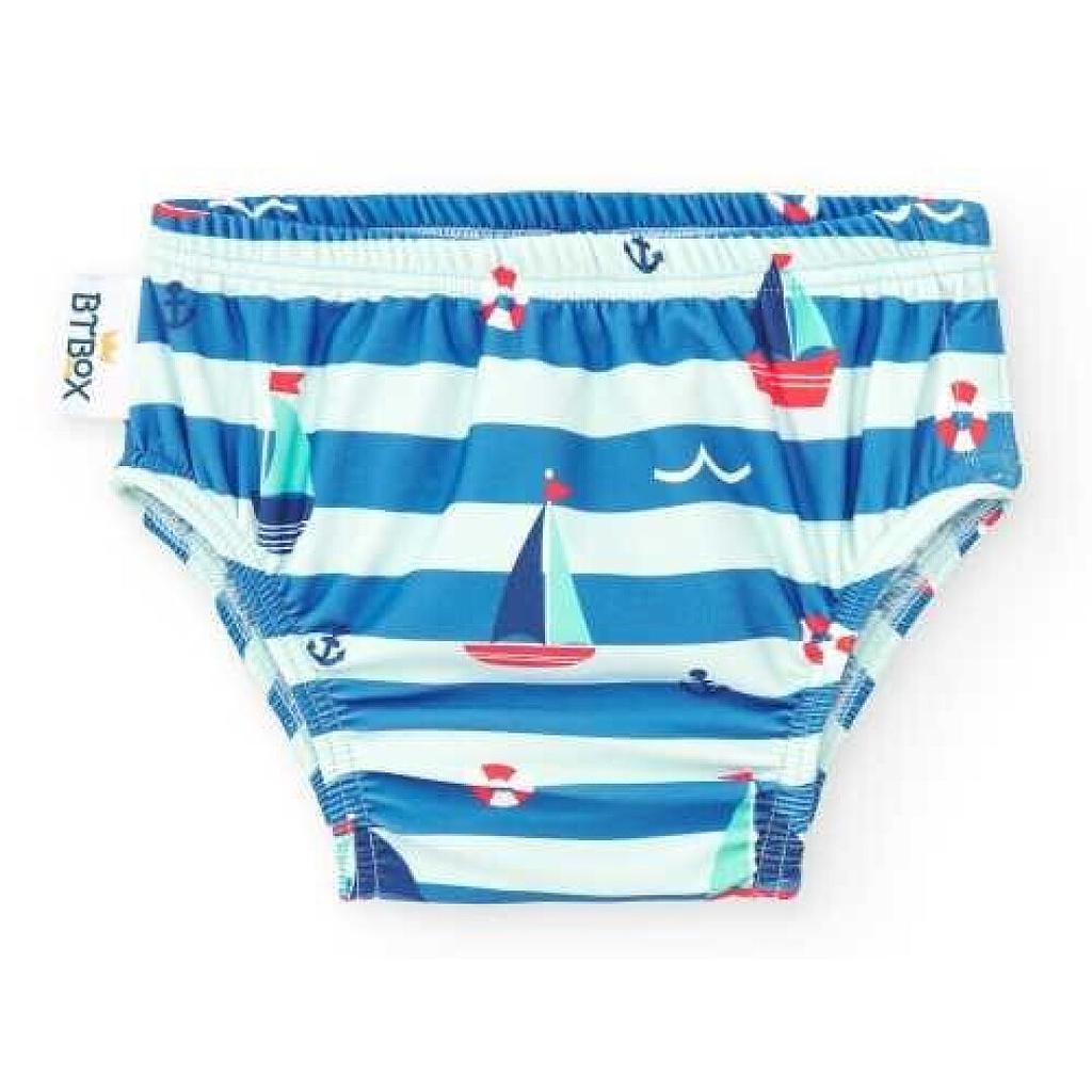 BAÑADOR PAÑAL BTBOX UPF50+  3-6 MESES SAILOR SUMMER 2024