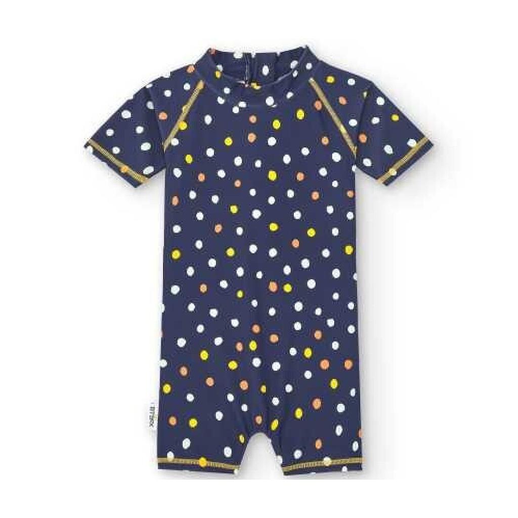 MONO BTBOX UPF50+ M/C 12-18 MESES LUNARES NAVY SUMMER 2024