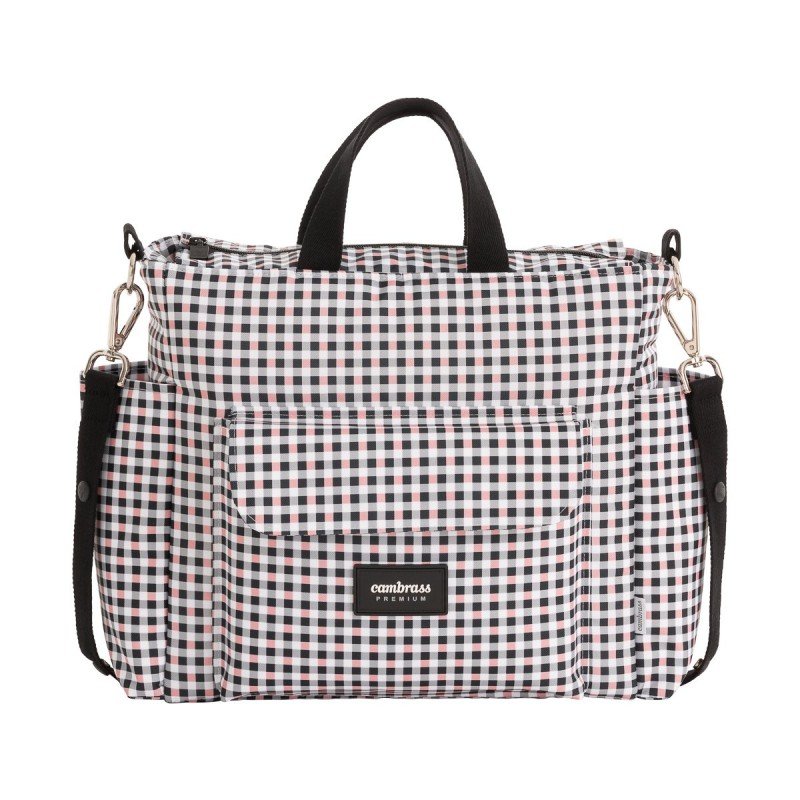 BOLSO MATERNAL PACK NEW VICHY ROSA