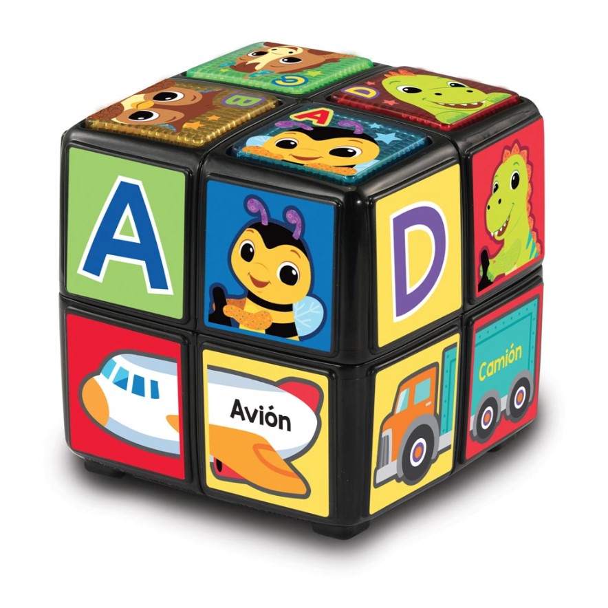 CUBO MAGICO INFANTIL GIRA Y APRENDE