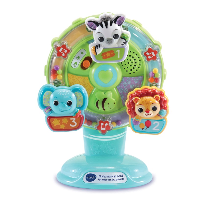 NORIA MUSICAL BEBE APRENDE CON LOS ANIMALES