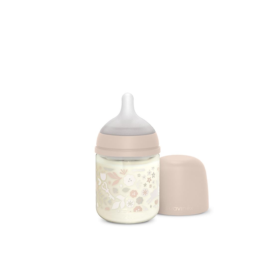 BIBERON CRISTAL 120ML WONDERLAND ROSA +0M