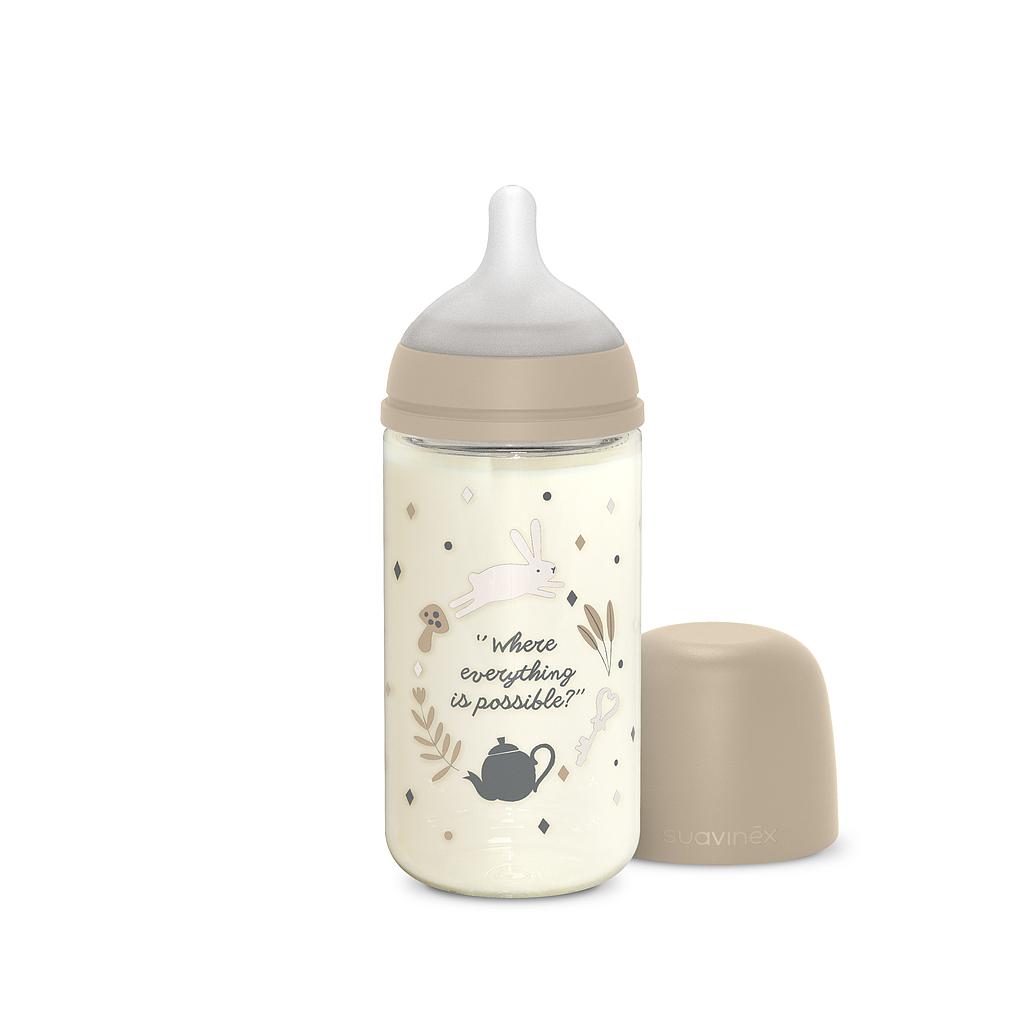 BIBERON CRISTAL 240ML WONDERLAND BEIGE +3M