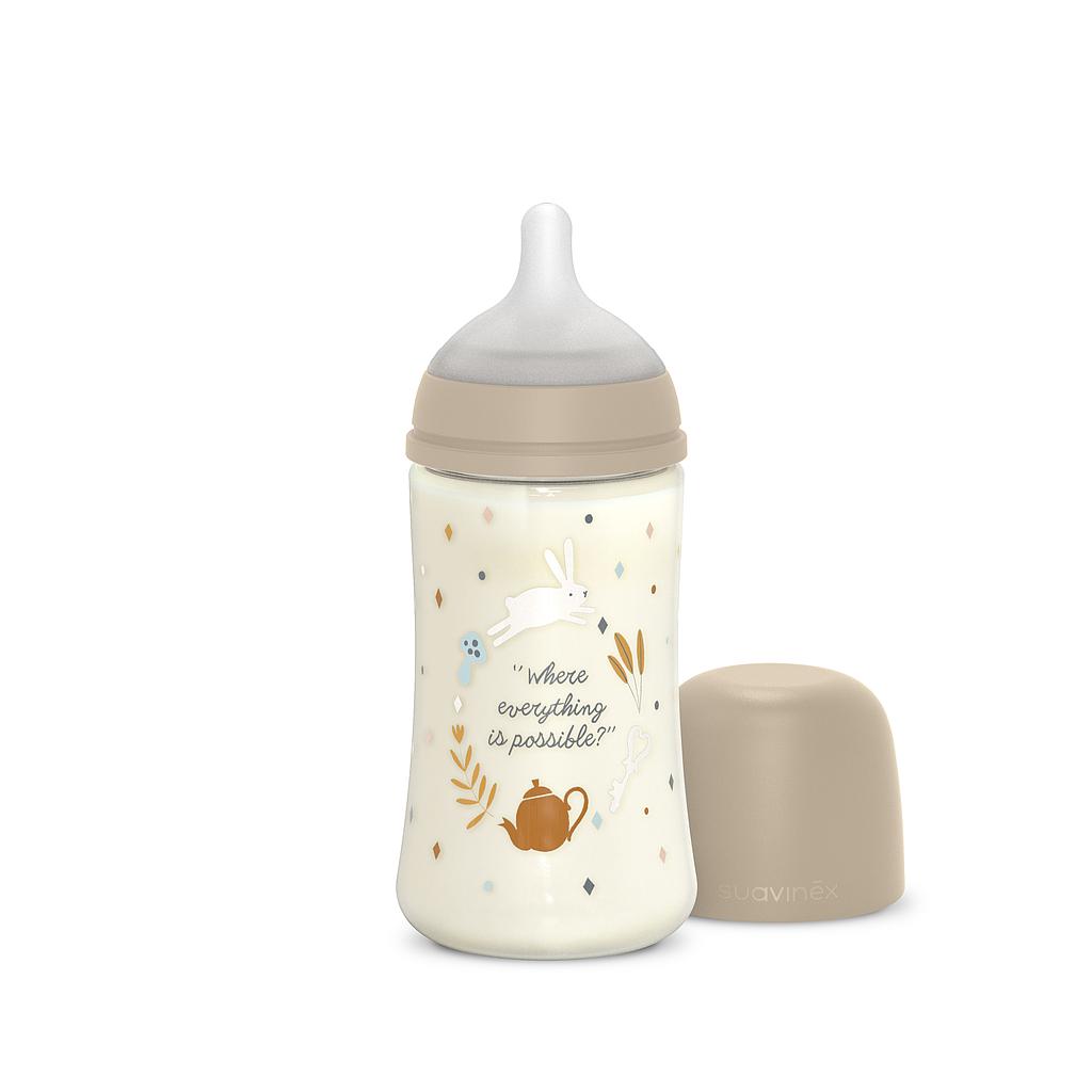 BIBERON Poliamida 270ML WONDERLAND FRASE BEIGE +3M