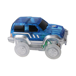 CLEVERCLIXX COCHE DE CARRERAS AZUL 1 Unidad