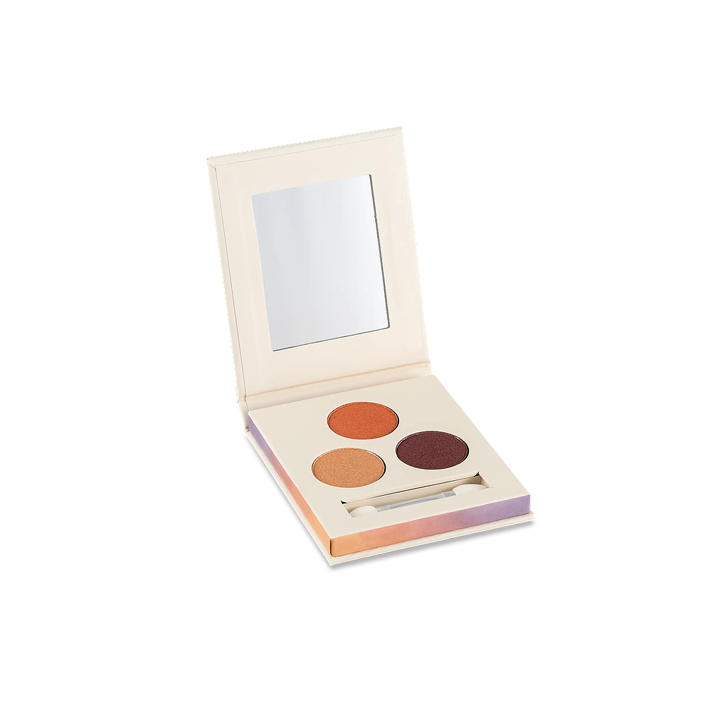 PALETA DE SOMBRA OJOS  3 COLORES OTOÑO