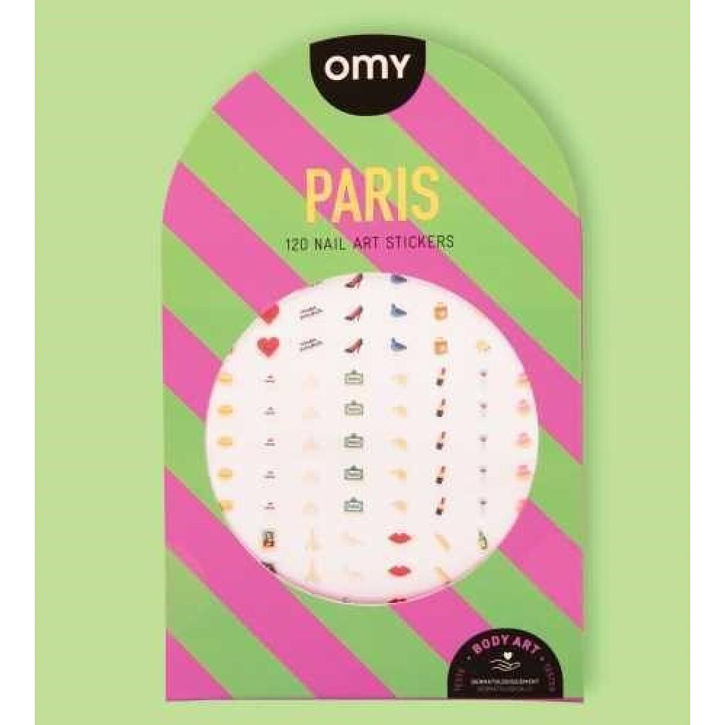 OMY PEGATINAS PARA UÑAS PARIS