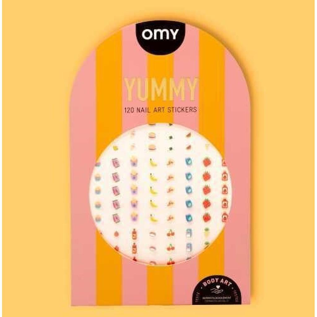 OMY PEGATINAS PARA UÑAS YUMMY