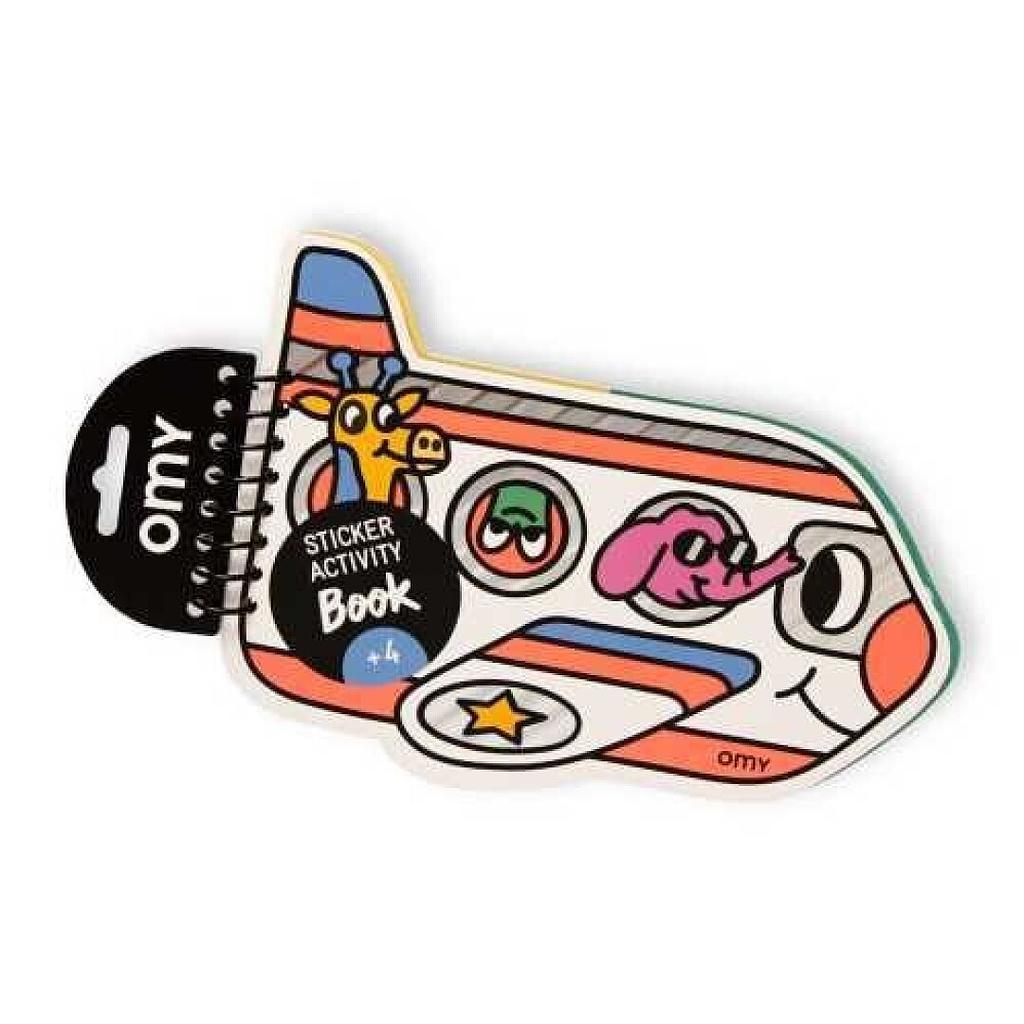 OMY LIBRETA DE PEGATINAS VROOM