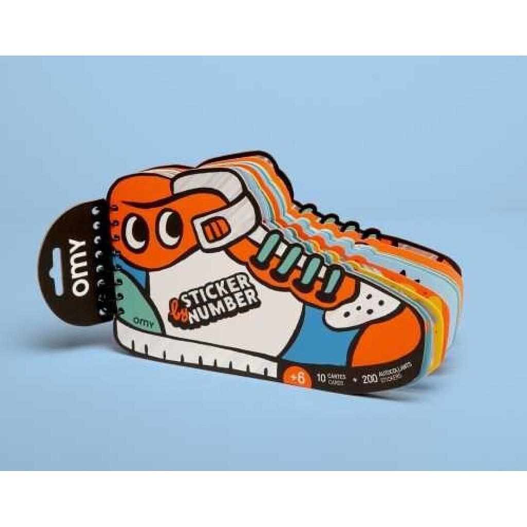 OMY LIBRETA DE PEGATINAS DINO