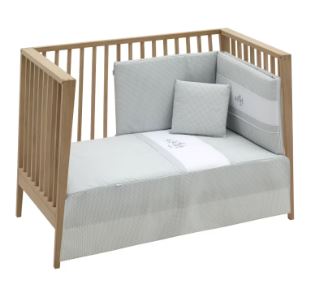 COLCHA+PROTECTOR CUNA 60 MINI WINDSOR MINT