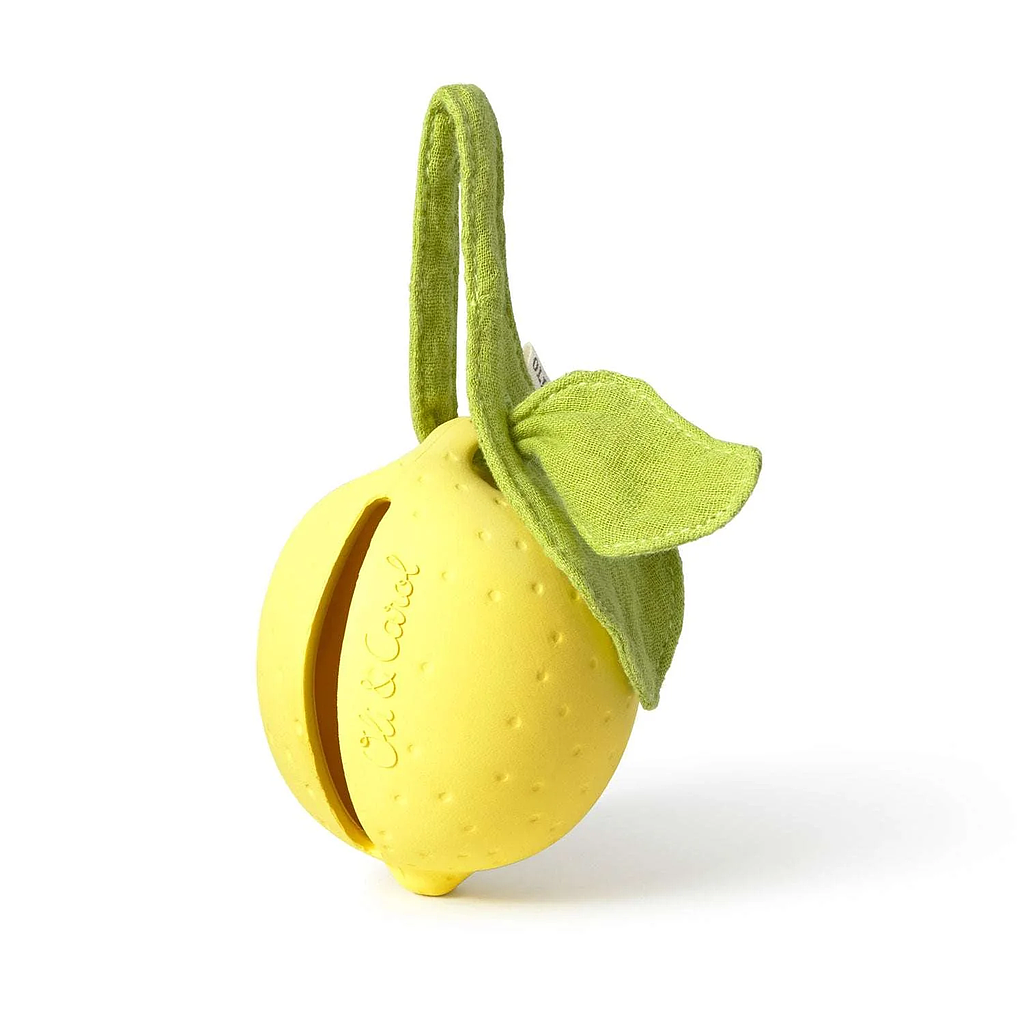 Oli&amp;Carol PORTACHUPETE PACIFIER LOU THE LEMON