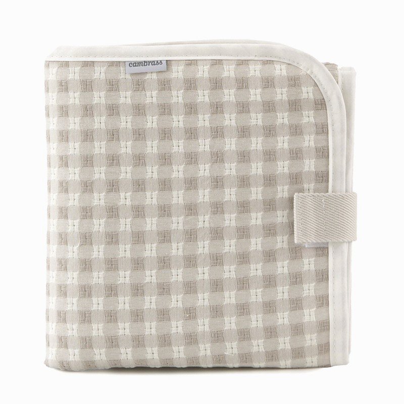 CAMBIADOR VESTIDOR 40X60X1CM NEW VICHY BEIG