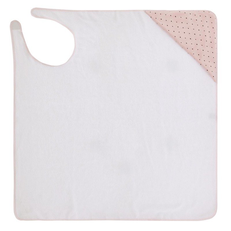 CAPA DE BAÑO DELANTAL 100x100x1 CM LISO E ROSA 429.1