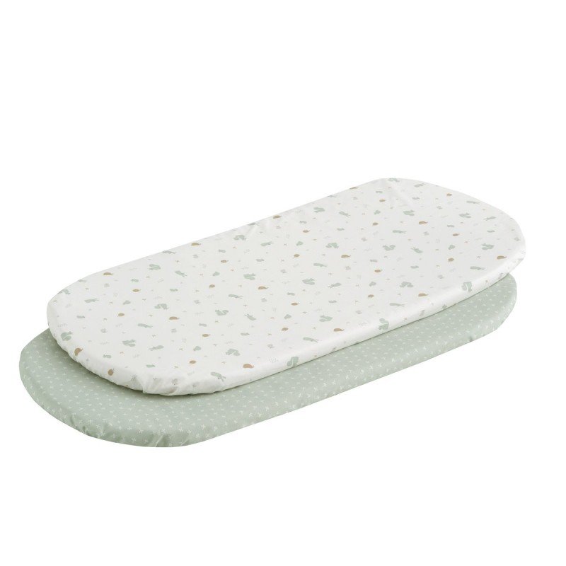 SABANA BAJERA CAPAZO PACK 2 UNDS ARDI VERDE