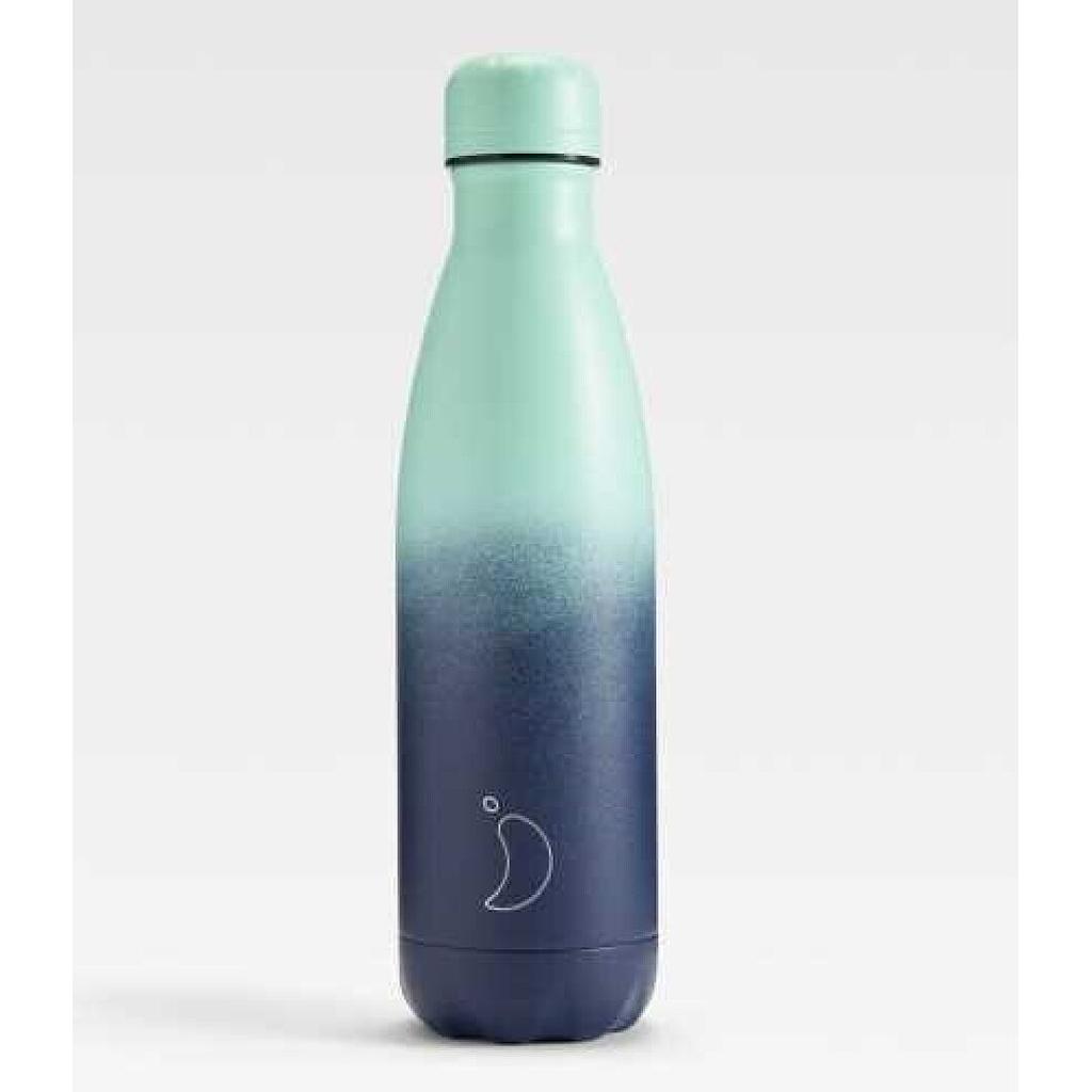 BOTELLA CHILLY'S 500ML GRADIENT DEEP SPRING