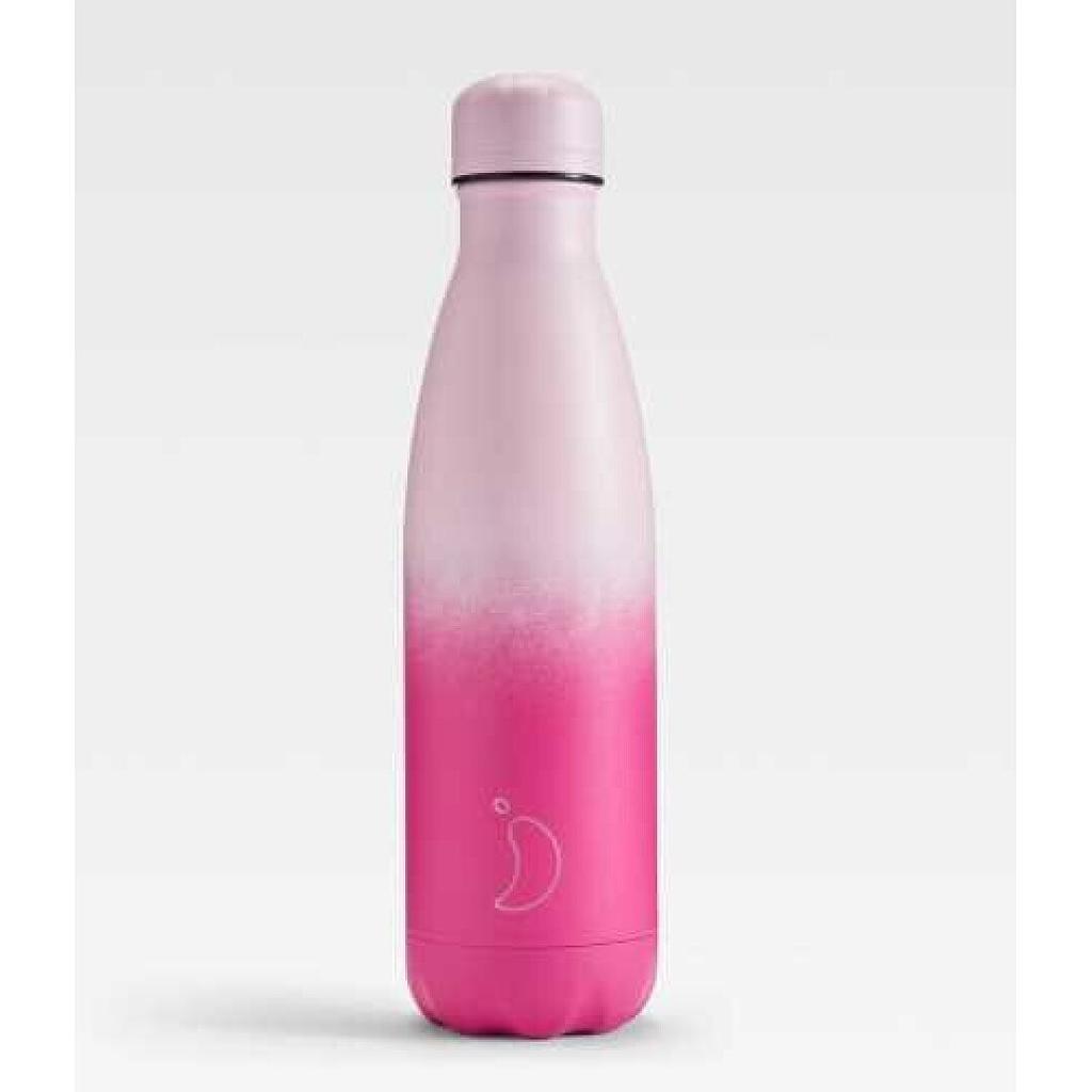 BOTELLA CHILLY'S 500ML GRADIENT ROSE BLUSH