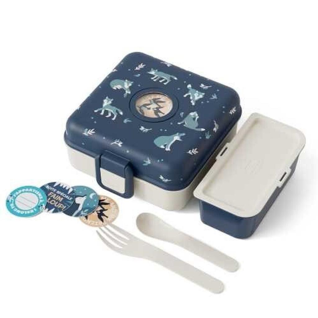 CAJA SNACKY MONBENTO WOLF