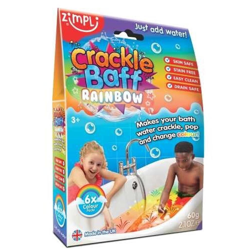 CRACKLE BAFF COLOURS RAINBOW - 6 PACK 60G