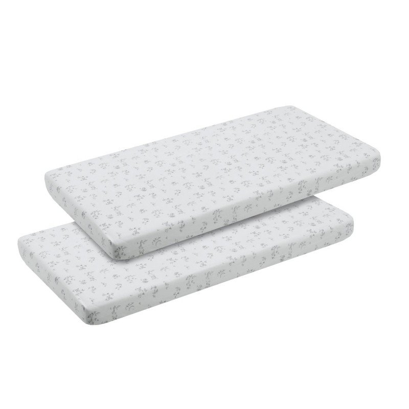 SABANA BAJERA CAMITA PACK 2 UNDS MERLO CRUDO