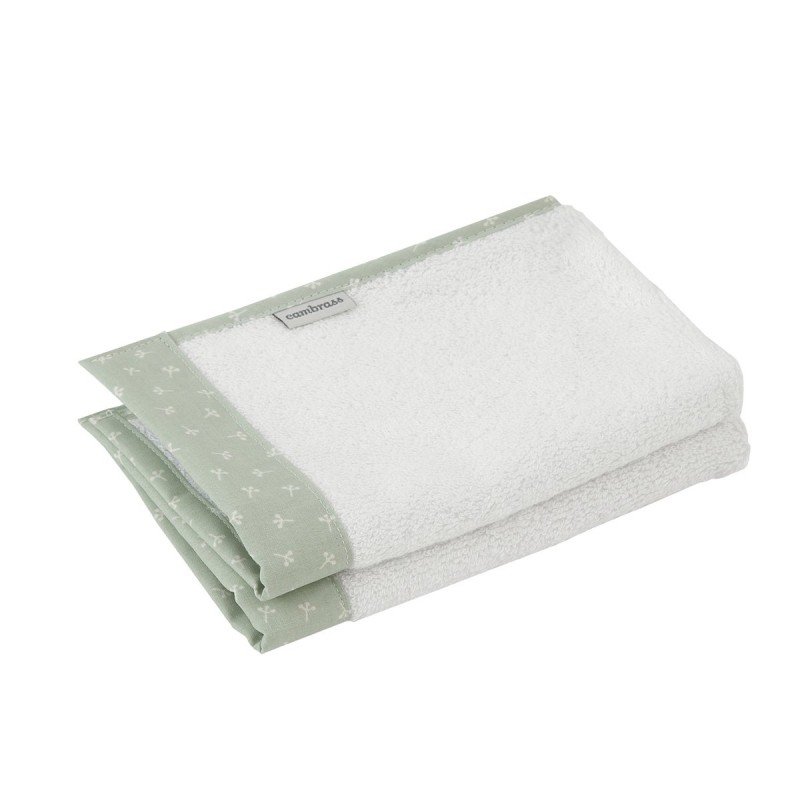 JUEGO DE 2 TOALLAS 25X35CM ARDI VERDE
