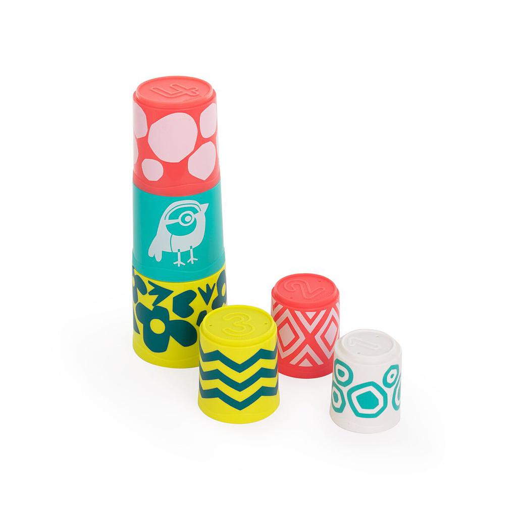 MINILAND SENSORIAL - STACKING CUPS 0-3