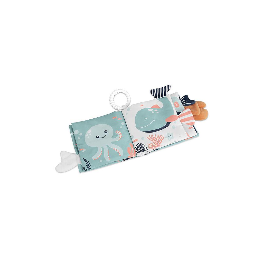 MINILAND SENSORIAL - LIBRO MARINO SUAVE DE CUNA