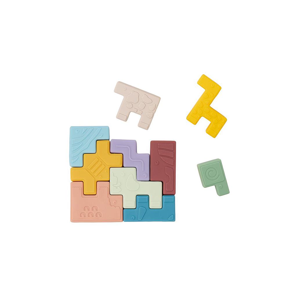 MINILAND SENSORIAL - SOFT ANIMAL BLOCKS