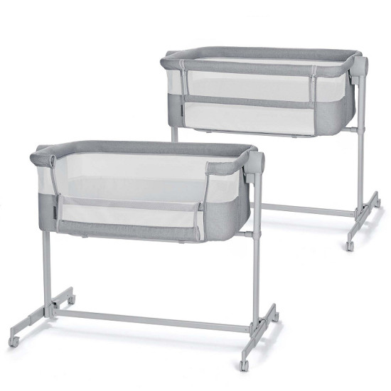 MINICUNA COLECHO NESTE UP 2 FULL LIGHT GREY