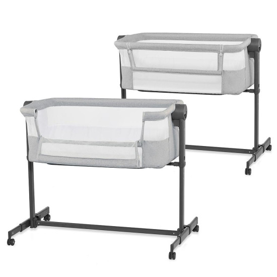 MINICUNA COLECHO NESTE UP 2 FULL LIGHT GREY