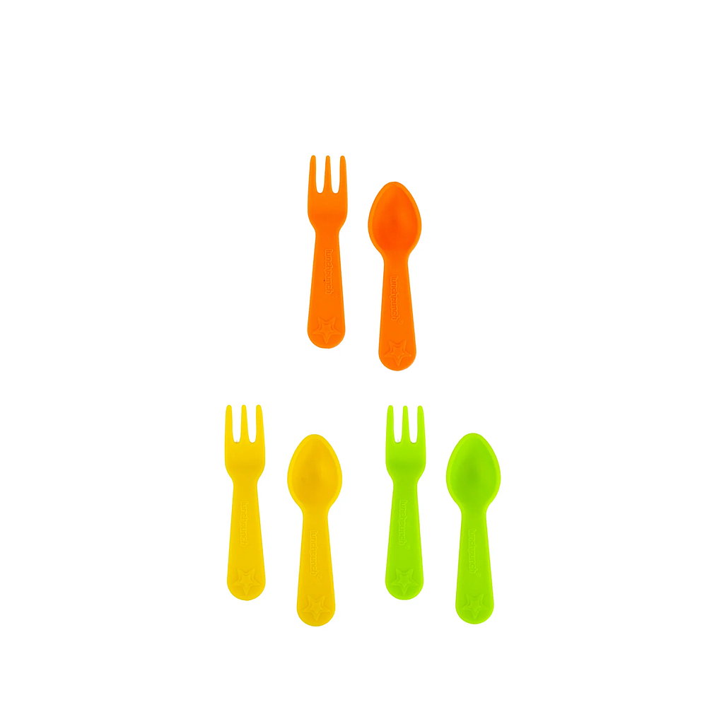 SET MINI TENEDOR &amp; CUCHARA BRIGHTS