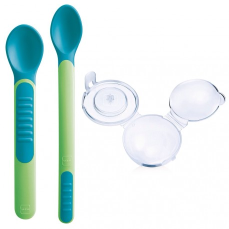 MAM CUCHARA SENSOR CALOR+FUNDA neutro