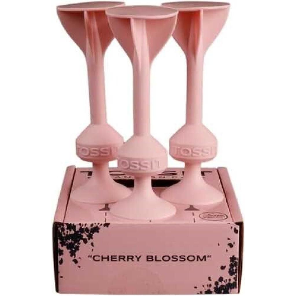TOSSIT 3 DARDOS SILICONA CHERRY BLOSSOM