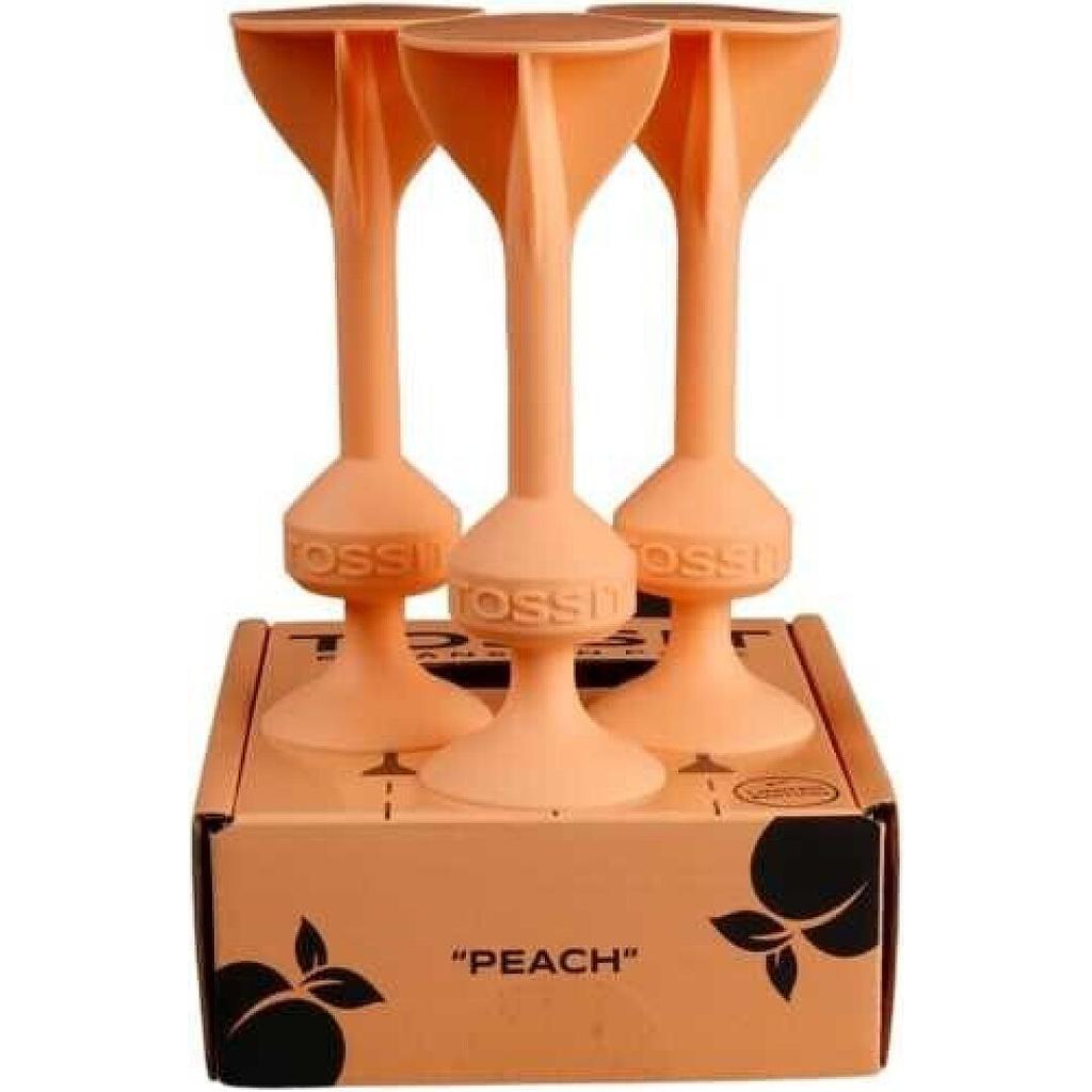 TOSSIT 3 DARDOS SILICONA PEACH