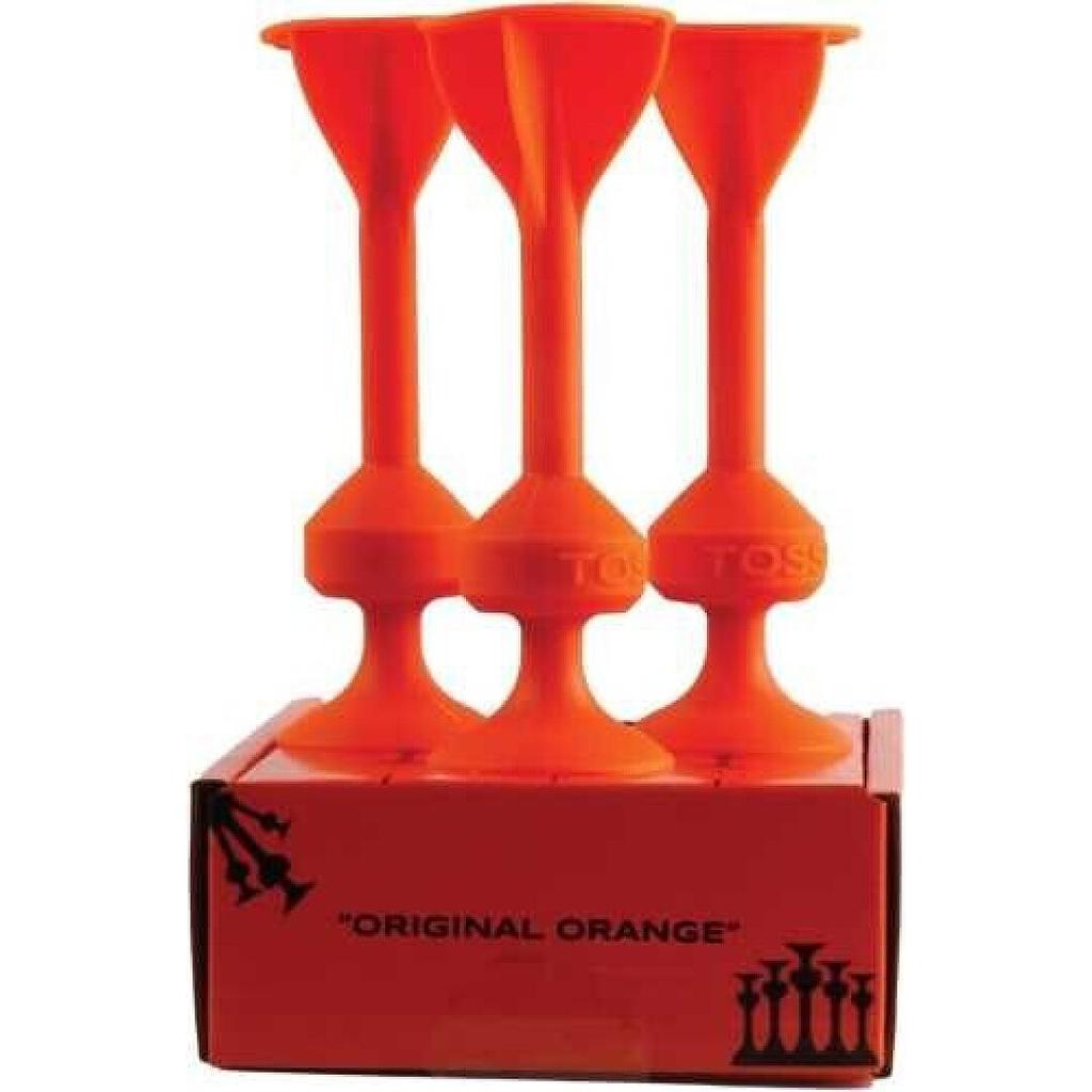 TOSSIT 3 DARDOS SILICONA ORIGINAL ORANGE