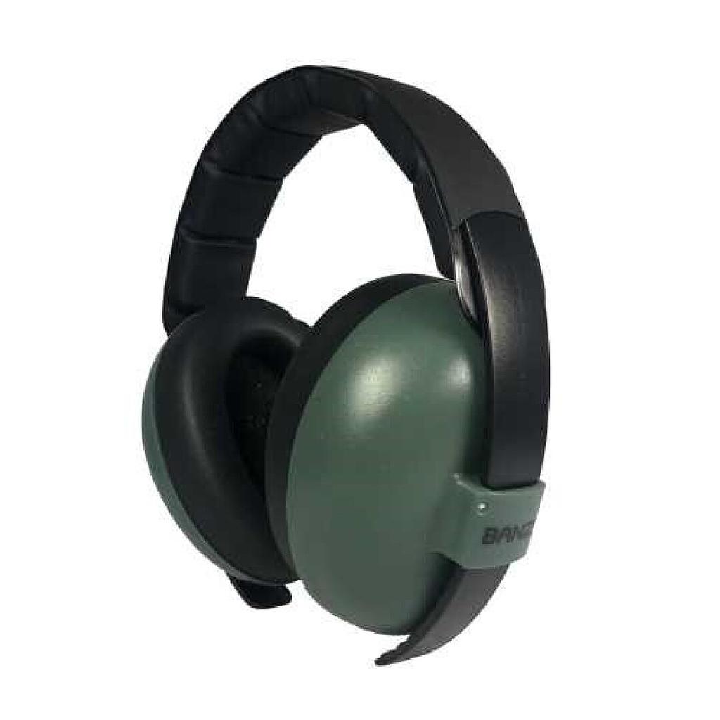 AURICULARES ANTIRUIDO BANZ BABY DARK GREEN