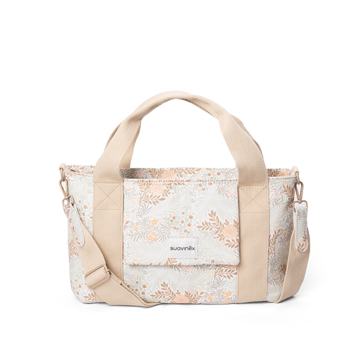 BOLSO MATERNIDAD PANERA POETRY PRINT BEIGE